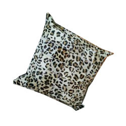 Animal Print Leather Cushion Covers