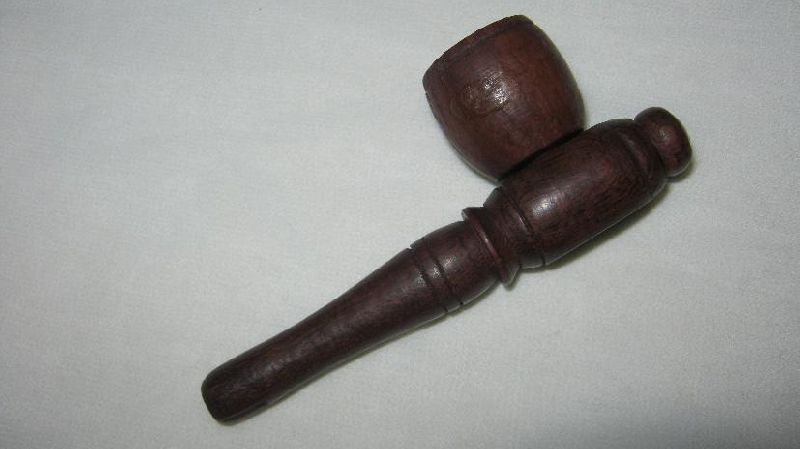 Wooden Hookah Pipe 02