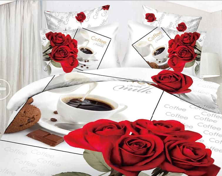 5D Designer Double Bed Sheet 12