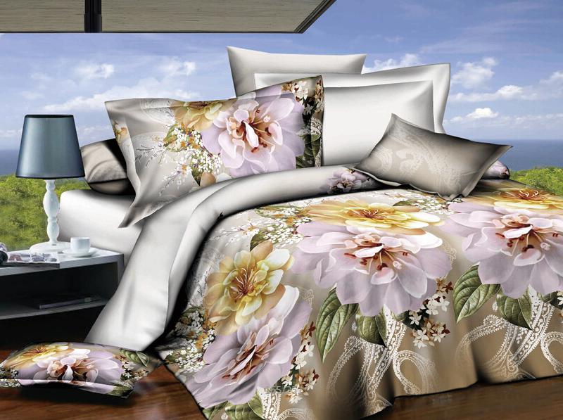 5D Designer Double Bed Sheet 14