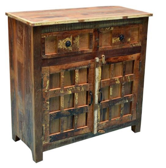 Recycled Wooden Mini Cabinet