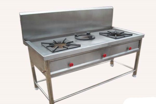 Two Burner Chinese Cooking Range 01