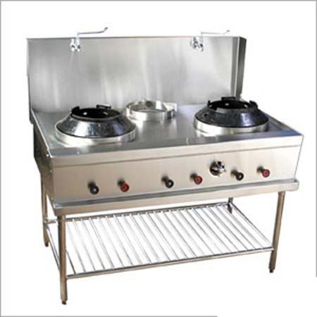 Two Burner Chinese Cooking Range 03