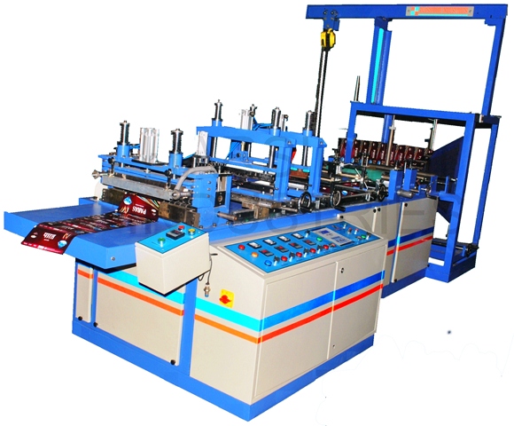 Pneumatic Three Side Seal Pouch Making Machine