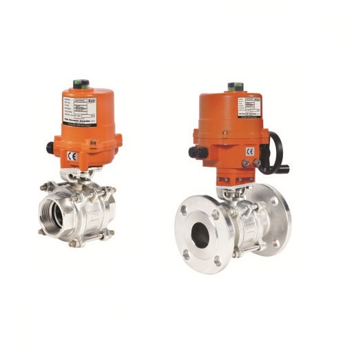 Electric Actuator Operated 2 Way Ball Valves