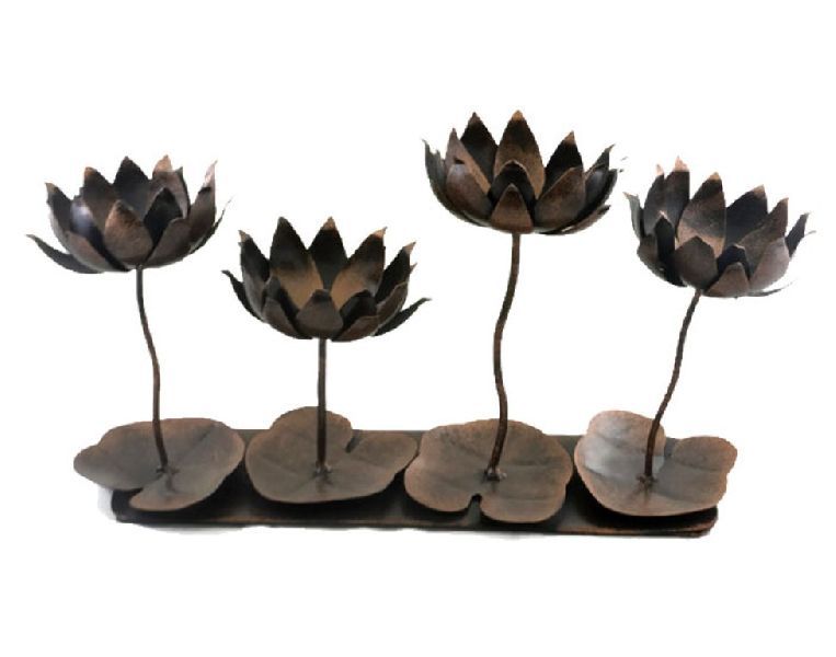 Iron Handcrafted Tea Light Stand 01