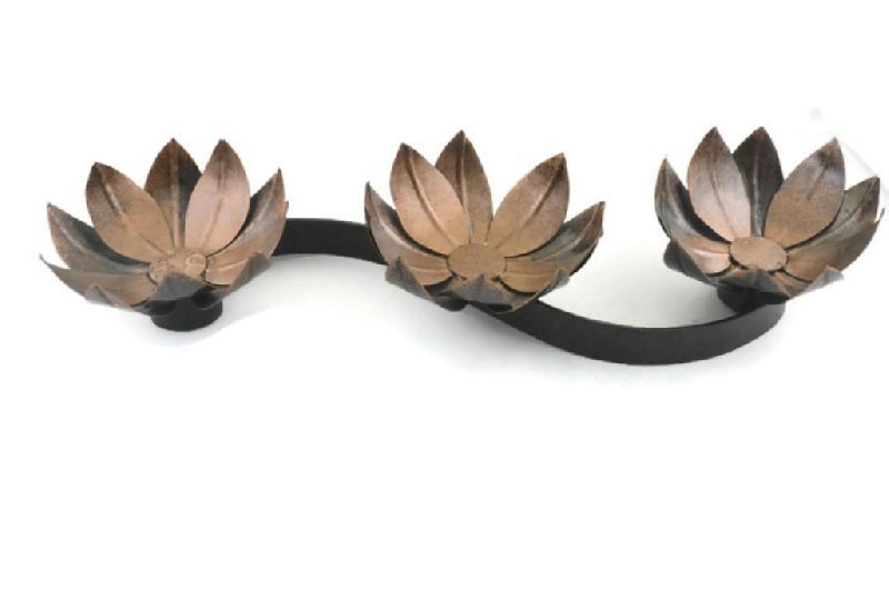 Iron Handcrafted Tea Light Stand 12