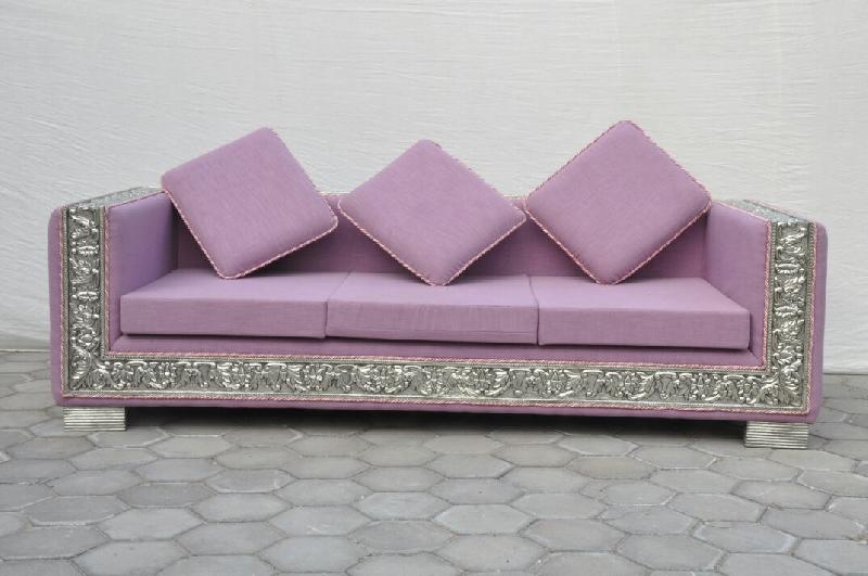 Silver Plated Sofa 01