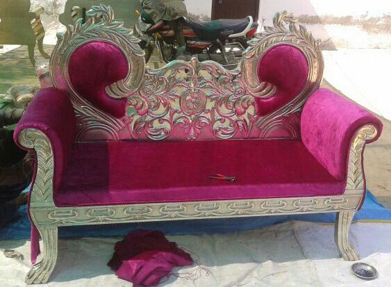Silver Plated Sofa 05
