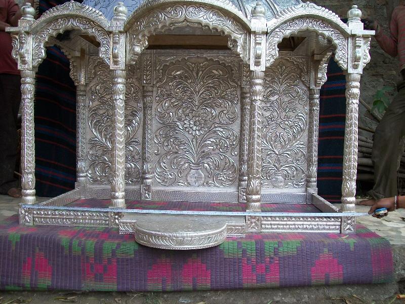 Silver Plated Temple 01