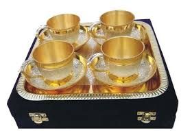 Brass Cup Set 01
