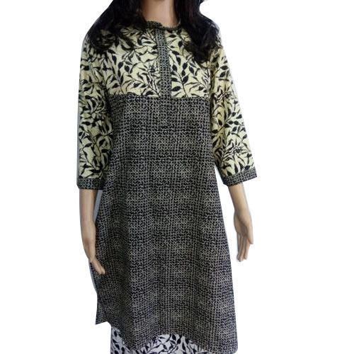 Ladies Cotton Printed Kurti 03