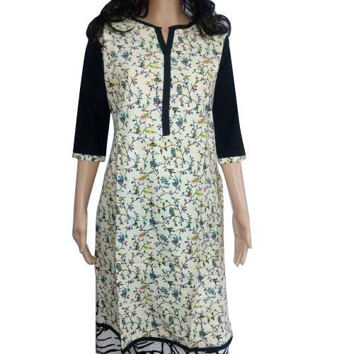 Ladies Cotton Printed Kurti 01