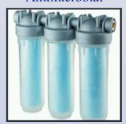 Antimicrobial Liquid Filter Housing