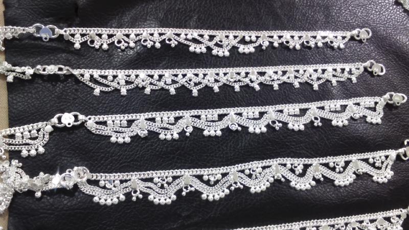 Handmade Silver Anklet 03