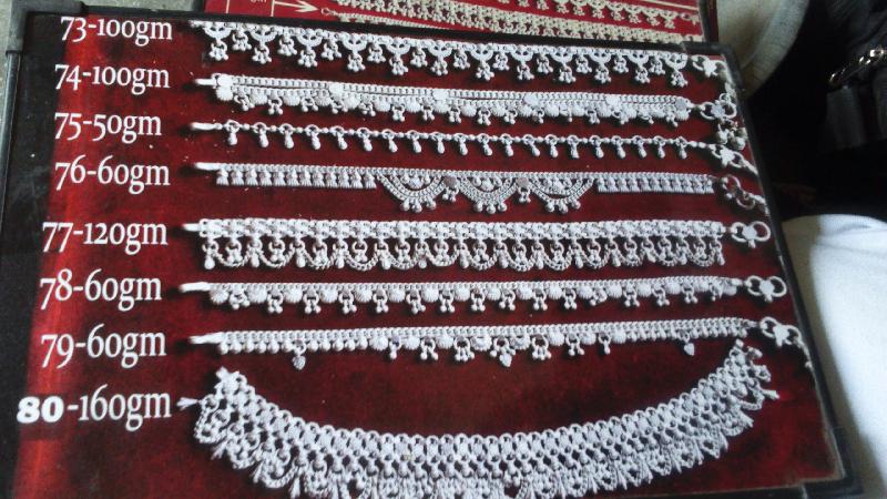 Handmade Silver Anklet 05