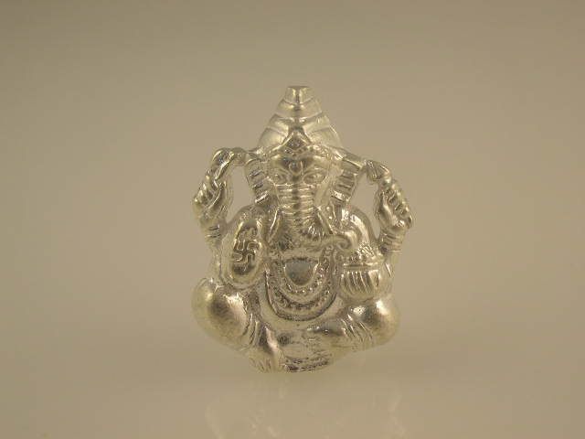 Silver Ganesha Idol