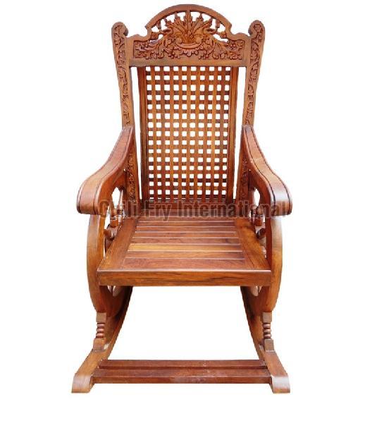 Wooden Rocking Chair 01