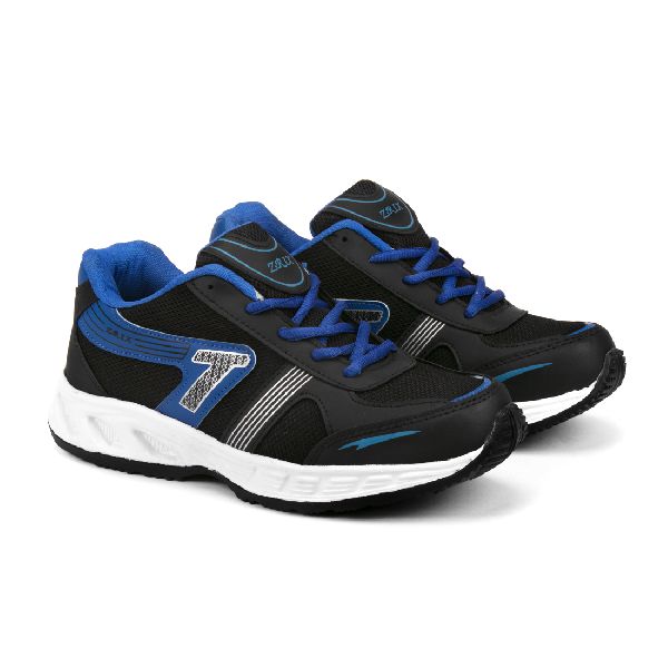 Mens Black & Blue Shoe 01