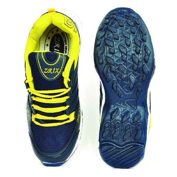 Mens Blue & Yellow Shoes 04