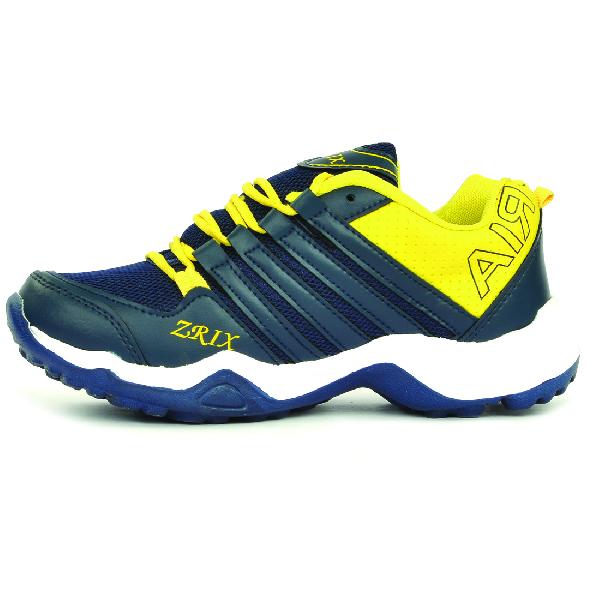 Mens Blue & Yellow Shoes