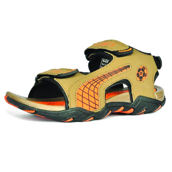 SDZ 101 Mens Mouse & Orange Sandals 05