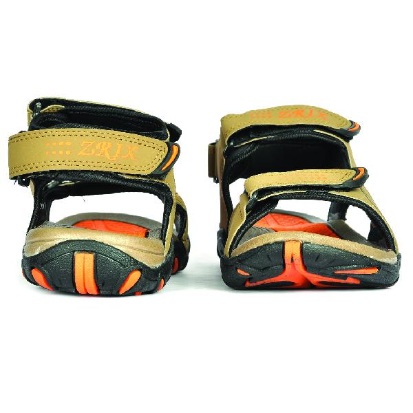 SDZ 101 Mens Mouse & Orange Sandals 06