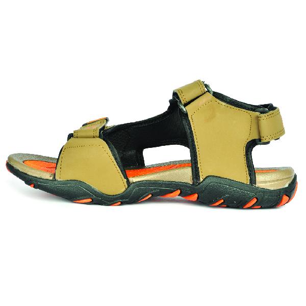 SDZ 101 Mens Mouse & Orange Sandals