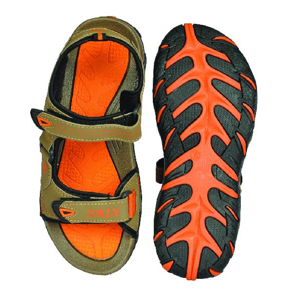 SDZ 102 Mens Mouse & Orange Sandals 04