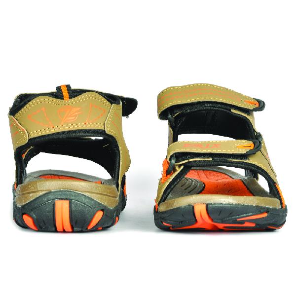SDZ 102 Mens Mouse & Orange Sandals