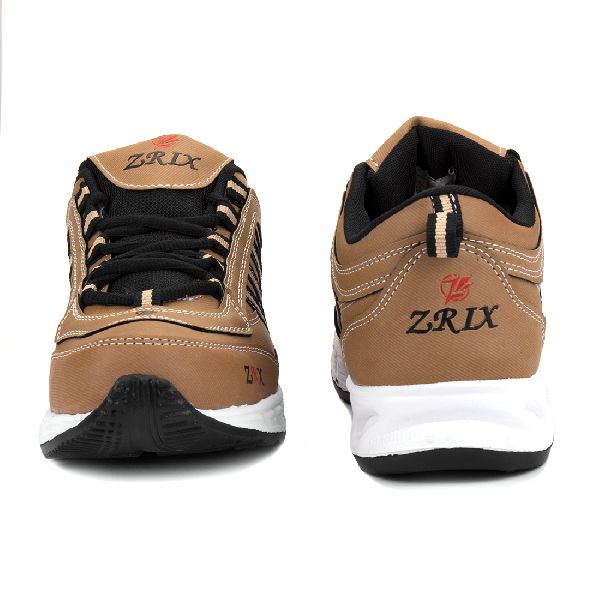 ZX 1 Mens Tan Black Shoes 03