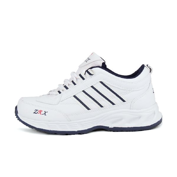 ZX 1 Mens White & Blue ShoeS 05