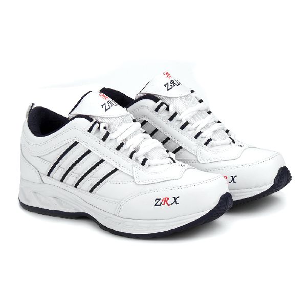 ZX 1 Mens White & Blue Shoes