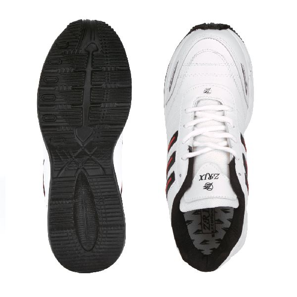 ZX-12 Mens White & Black Shoes 05