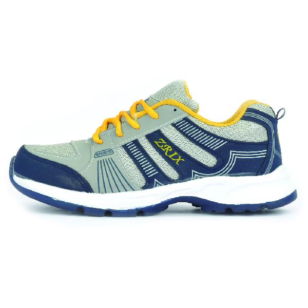 ZX 16 Mens Blue & Yellow Shoes 03