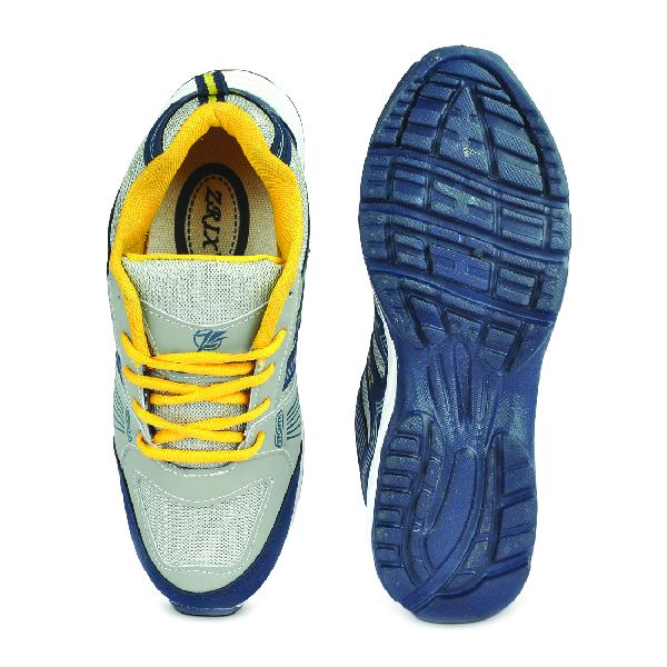 ZX 16 Mens Blue & Yellow Shoes 06