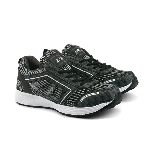 ZX-29 Grey & Black Shoes 01