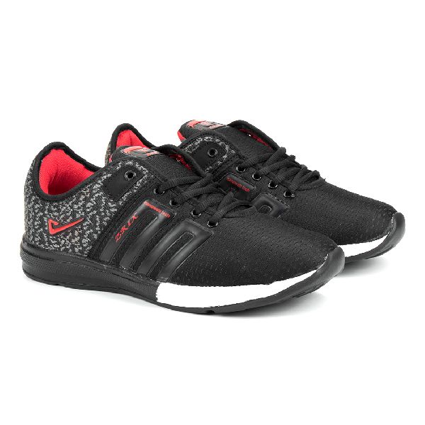 ZX-32 Black & Red Shoes 05