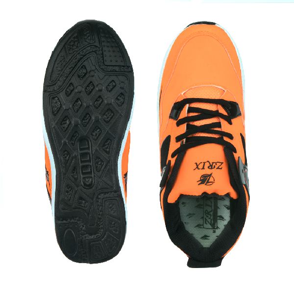 ZX 503 Mens Orange & Black Shoes 05