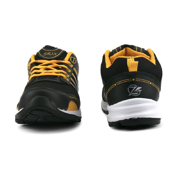 ZX 8 Mens Black & Yellow Shoes 02