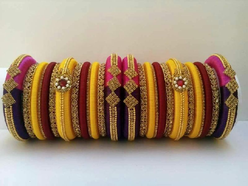 Silk Thread Jewellery 01