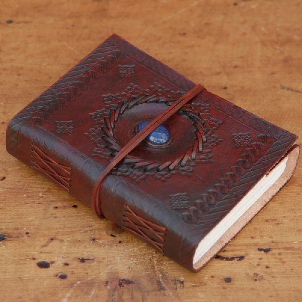 Original Indra Medium Stoned Leather Journal