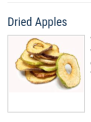 Freeze Dried Apple 01