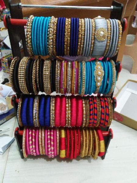 Silk Thread Bangles 01