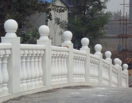 White Marble Balusters
