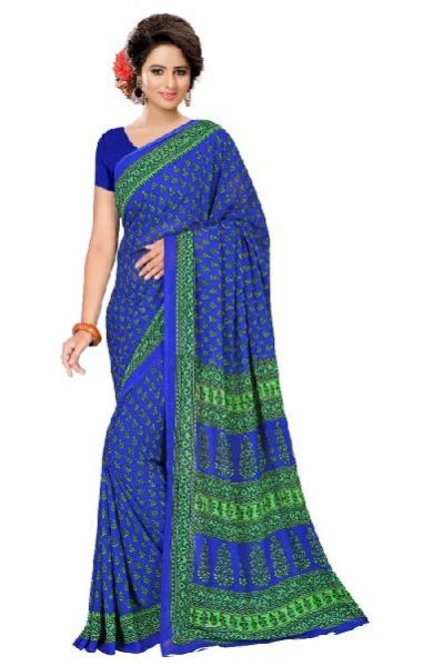 Chiffon Uniform Saree 02