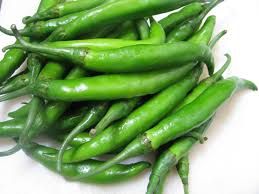 Fresh Green Chilli 01