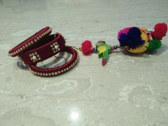 Silk Thread Bangles 02