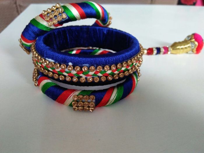 Silk Thread Bangles 07