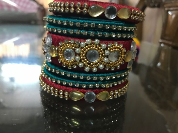 Silk Thread Bangles 08